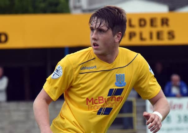 Gareth Rodger had an assured debut for Ballymena United in Saturday's defeat at Dungannon Swifts. Picture: Press Eye.