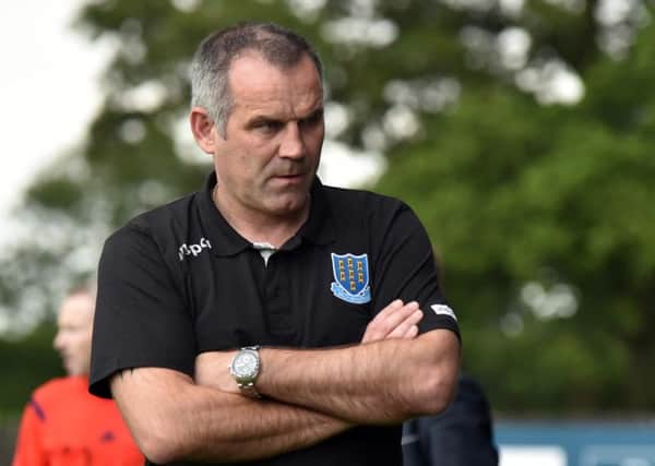 Ballymena United manager Glenn Ferguson admits Friday's home game against Carrick Rangers is a 'must-win' fixture for his side. Picture: Press Eye.