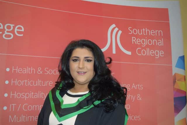 Shanice Patel from Dromore who graduated with the UU Foundation Degree in Applied Medical Sciences.