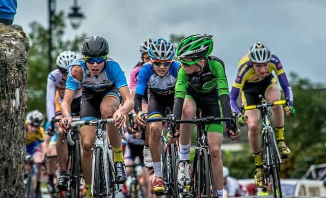 Ballymoney Cycling Club's Shay Donley shows what grit and determination is all about