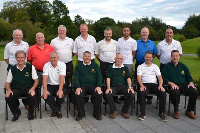 The Lisburn Golf Club Ulster Fourball team.