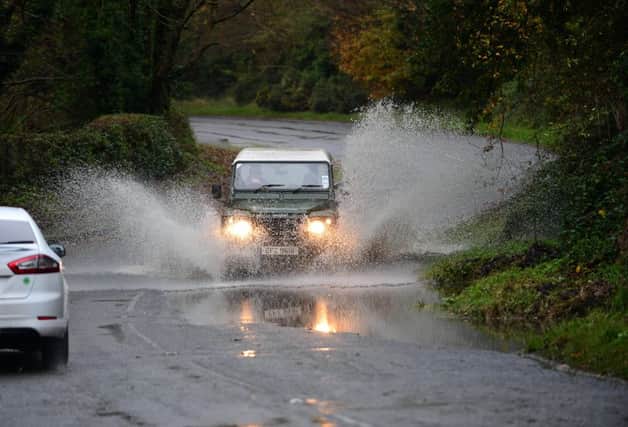 Motorists have been warned to be aware of possibly hazardous driving conditions. Picture By: Arthur Allison.