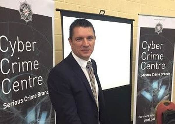 Detective Chief Inspector Dougie Grant, PSNI Cyber Crime Centre. INNT 38-504CON