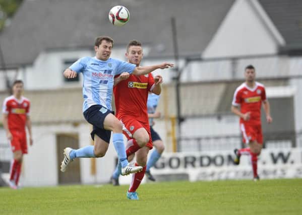 Eoin Kane produced another assured display for Ballymena United in Saturday's 6-1 win over Cliftonville. Picture: Pacemaker Press.