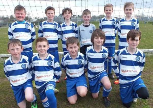 Northend United under-12s who beat Carniny at the weekend.
