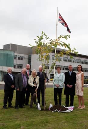 Causeway Coast and Glens Borough Council held a special tree planting ceremony to commemorate Her Majesty Queen Elizabeth II becoming the longest reigning monarch in British history. INCR39-301PL