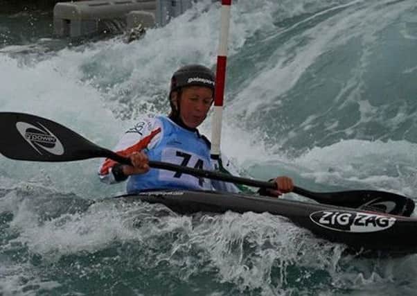 Armoy kayaker Hannah Craig