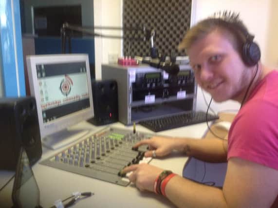 Anthony Blunden, presenter with Banbridge Community Radio