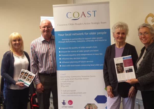 COPNI Claire Keatinge and some of the COAST Partners