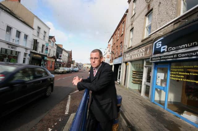 David Gilmore, at the spot were six people were killed in 1973.PICTURE MARK JAMIESON.