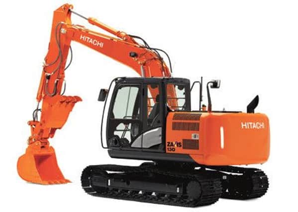A digger like the one stolen in Cookstown