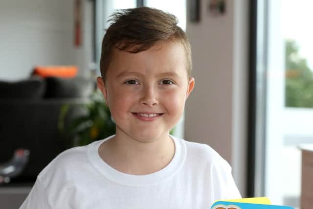 Ballymena boy Garron Donnelly  who is helping launch Cancer Research UK Kids & Teens Campaigan. (pic Press Eye)