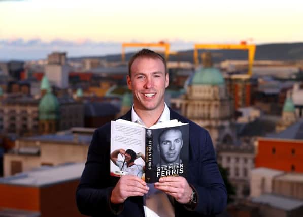 Stephen Ferris will be signing copies of his autobiography, Mand and Ball, at Easons on Saturday 10 October. Photo by William Cherry.