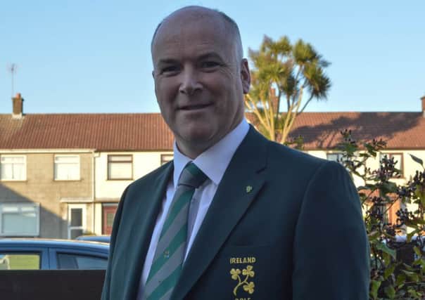 Cairndhu Golf Club's John McKinstry has been selected to manage the Irish Under 16 golf team against England. INLT 41-906-CON