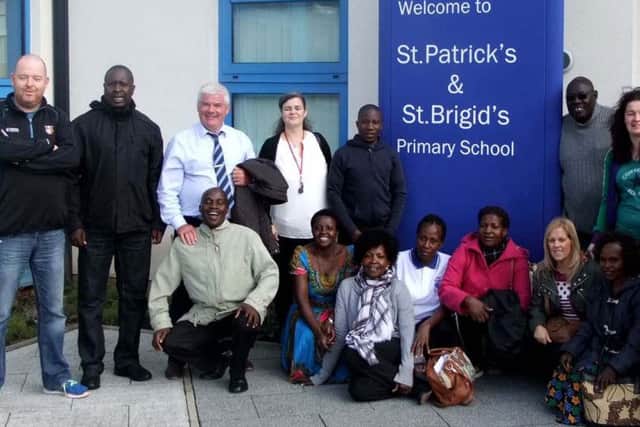 Pictured at St Patricks and St Brigids international school event