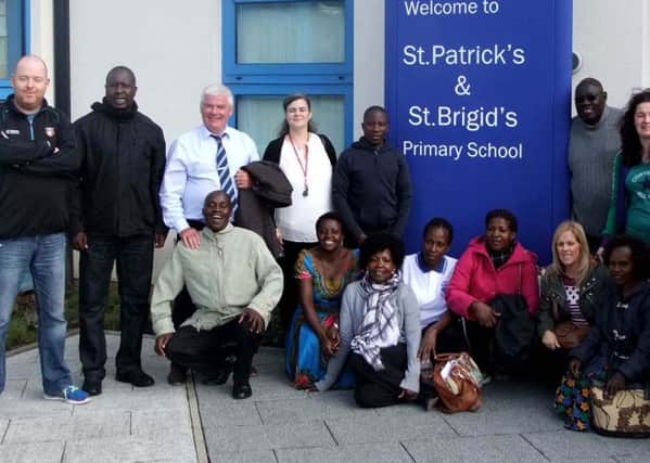 Pictured at St Patricks and St Brigids international school event