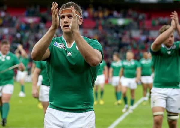 Ireland's Chris Henry after the game against Romania at Wembley. Pic: INPHO/Dan Sheridan