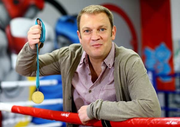 Neil Sinclair with his Commonwealth gold medal. Photo: Presseye