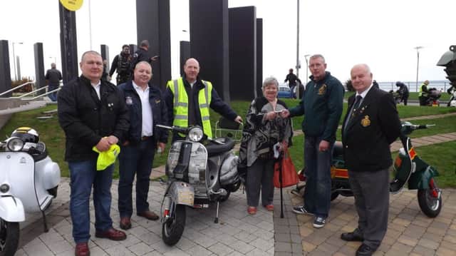 The A2 Aces Scooter run raised a total of £760 for three charities. INCT 41-757-CON