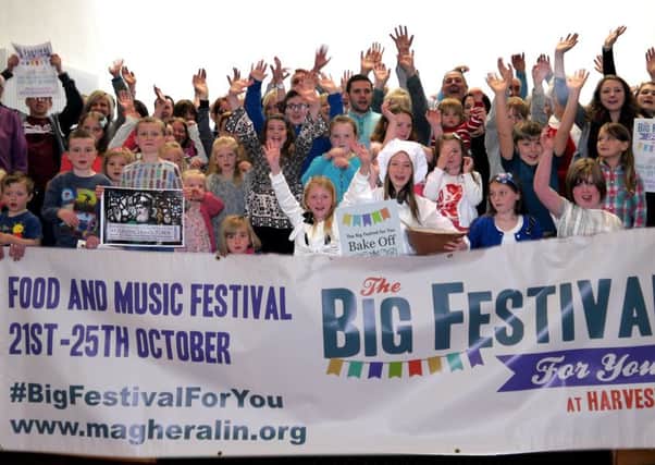 Some of those set to take part in the Big Festival for You in Magheralin and Dollingstown.