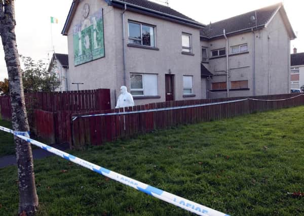 The flat where a man's body in the Dingwell Park area