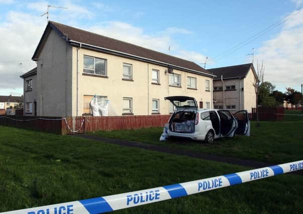 Dingwell Park flats after the body of Marcell Seeley was discovered