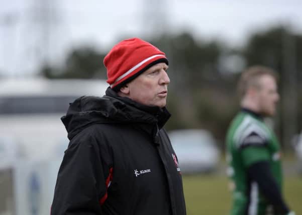 City of Derry coach Terry McMaster.