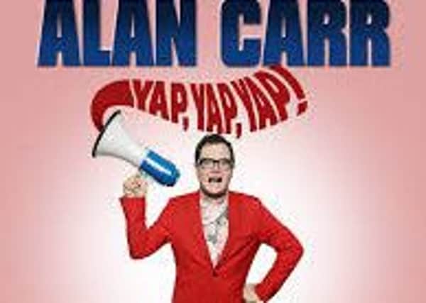 Alan Carr is coming to the Millennium Forum
