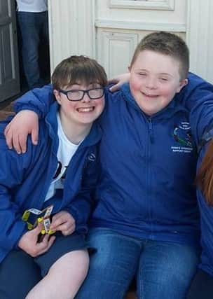 Lisburn lads Declan Jordan and Keenan Dunleavey will get to see One Direction tonight (Friday).