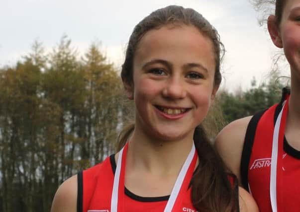 City of Derrys Cara Laverty clinched U14 title.