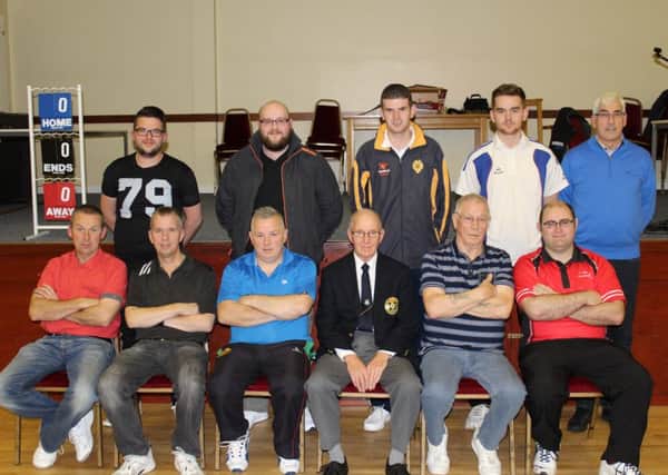 Finalists in the annual Killymurris singles bows tournament.