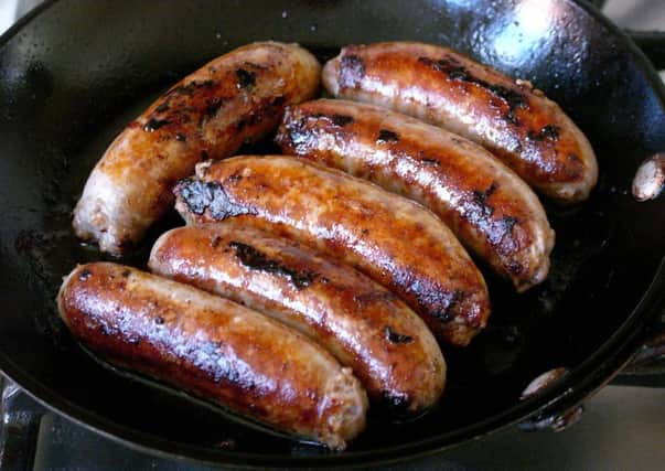 The World Health Organisation has said that processed meat, such as sausages, can cause cancer.
