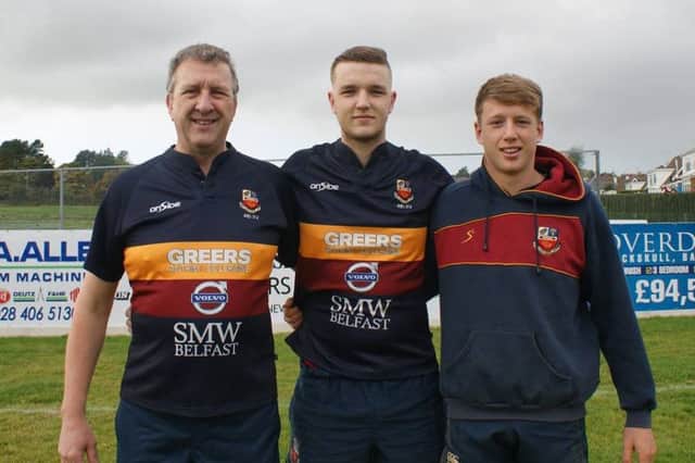Saturday was a big day in the Sinton household. Maynard (54) got the opportunity to line up for the 4th XV v Ophir alongside his two sons Timmy and Robin.
