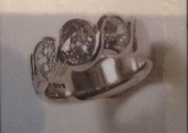 A ring stolen during Gilford Road burglary
