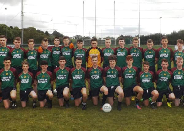 Players from St Ronan's College.
