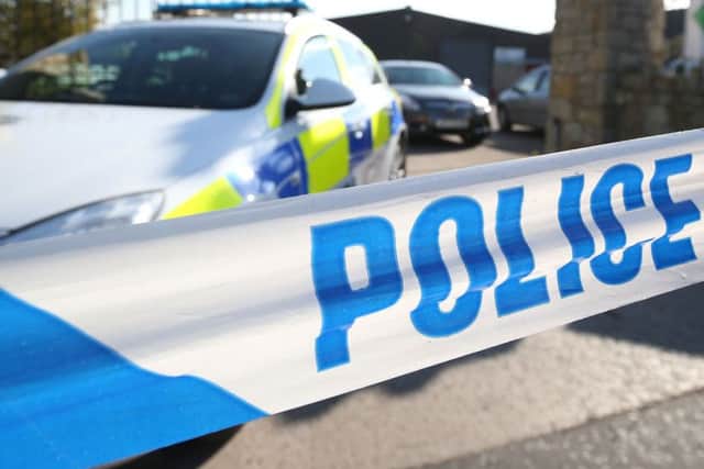 Police PSNI officer scene