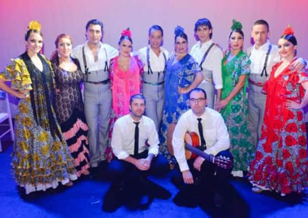 A group of Flamenco dancers from Malaga paid a visit to Ballygally.  INLT 45-690-CON