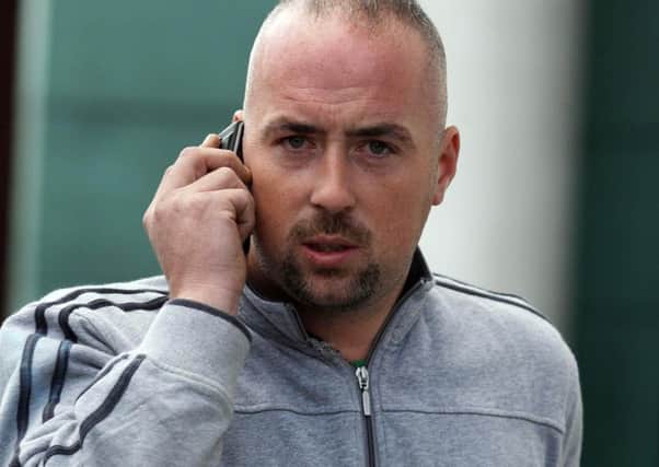 Pacemaker Press 28/8/09 The son of murdered INLA leader Dominic McGlinchey was  cleared of four charges relating to making and possessing a bomb,  Declan McGlinchey, 33, from Gulladuff Road, Bellaghy, was acquitted of the charges by Mr Justice Gillen at Belfast High Court yesterday