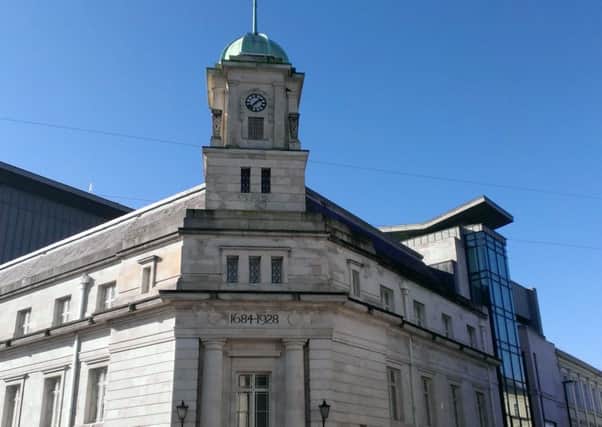 Ballymena Town Hall. Editorial image.