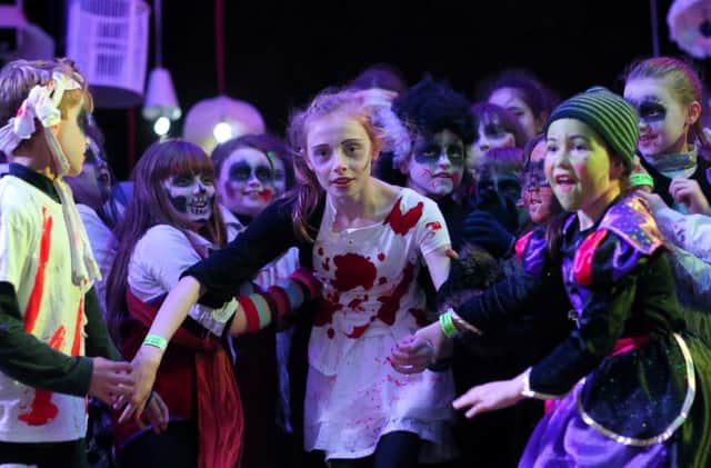 30 October 15 -   Picture by Darren Kidd / Press Eye.

Lisburn and Castlereagh City Council's 'Twilight Nights by Fairy Light' in Wallace Park Lisburn.

ISLAND Youth Theatre who performed Thriller.