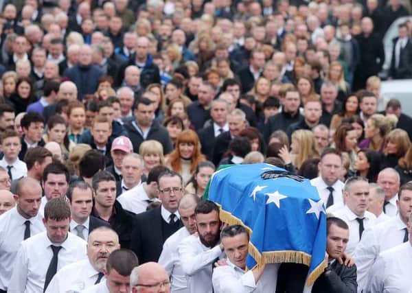 Funeral of Declan McGlinchey