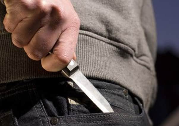 Man arrested for attempted knife-point robbery