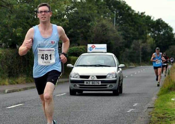 Colin Apperley who was in action at the Newmills 10k.