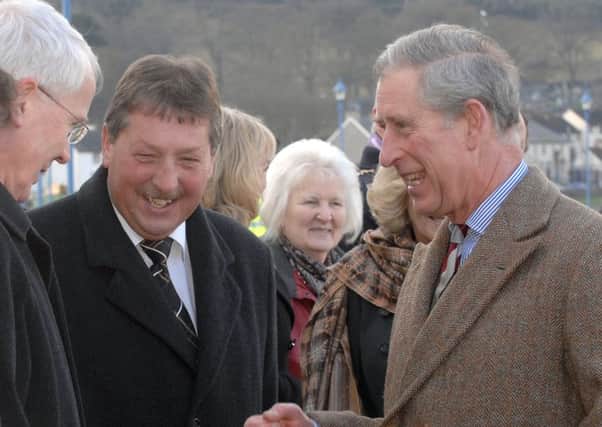Prince of Wales during his previous visit to Glenarm.