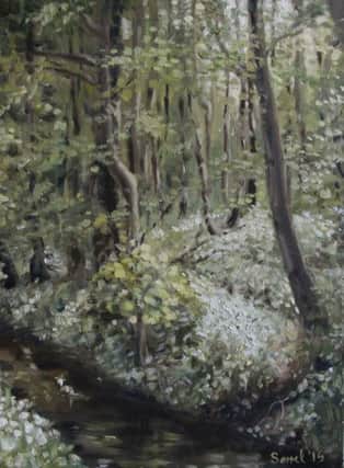 Wild Garlic by the Six Mile Water - Sorrel Wills.