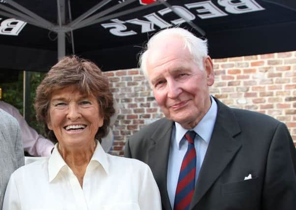 The late Sean Kyle (right) with his wife Maeve.