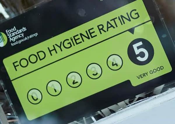 People are urged to check eateries' food hygiene ratings before dining (file photo).