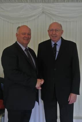 David Simpson MP with Nixon Armstrong
