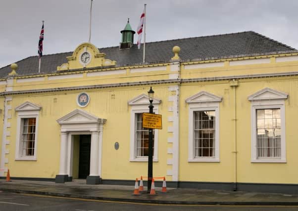 Carrickfergus Town Hall.   INCT 03-423-RM
