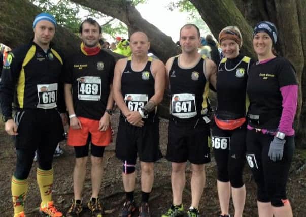 East Coast AC runners at Tollymore Forest. INLT 47-912-CON